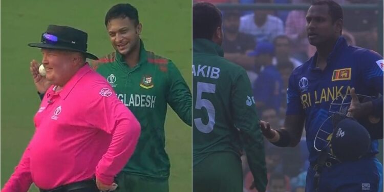 ഇതാണോ-ക്രിക്കറ്റിന്റെ-സ്പിരിറ്റ്?-ടൈംഡ്-ഔട്ടിനെ-ചൊല്ലി-സോഷ്യൽ-മീഡിയയിൽ-വിവാദം