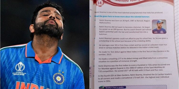 രോഹിത്ത്-ശർമ്മയുടെ-ജീവചരിത്രവുമായി-സ്കൂൾ-പാഠപുസ്തകം;-ഏറ്റെടുത്ത്-സോഷ്യൽ-മീഡിയ