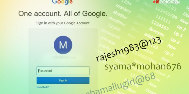 ഇഷ്ട-പാസ്വേഡുകൾക്ക്-തീരെ-ബലമില്ല-എന്ന്-കണ്ടെത്തൽ;-ഹാക്ക്-ചെയ്യാൻ-സെക്കന്റുകൾ-മതി