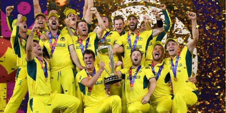 ഓസീസിന് ആറാം ലോകകിരീടം.