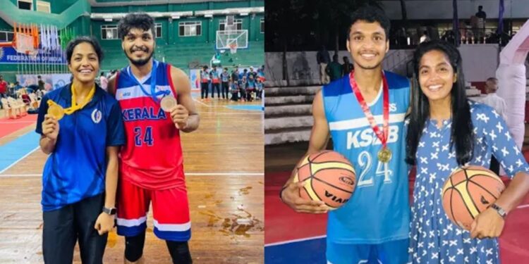 കേരള-ബാസ്ക്കറ്റ്-ബോൾ-ടീമുകളുടെ-ക്യാപ്റ്റന്മാരായി-സഹോദരങ്ങൾ;-അപൂർവ്വനേട്ടം-കൈവരിച്ച്-മലയാളികൾ