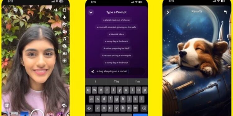 സ്നാപ്‌ചാറ്റിലും-എത്തി-എഐ;-ടൈപ്പ്-ചെയ്യുന്നതെന്തും-ഇനി-ചിത്രമാക്കാം