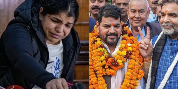 ഗുസ്തി-താരങ്ങളുടെ-പ്രതിഷേധം-ഫലം-കണ്ടു;-പുതിയ-ദേശീയ-ഗുസ്തി-ഫെഡറേഷൻ-ഭരണസമിതിക്ക്-സസ്പെൻഷൻ