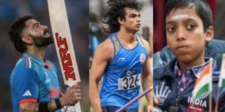 കോഹ്‌ലിയുടെ-തിരിച്ചു-വരവ്,-നീരജിന്റെ-കുതിപ്പ്,-പ്രഗ്നാനന്ദയുടെ-വളർച്ച;-ഇന്ത്യൻ-കായികലോകം-2023