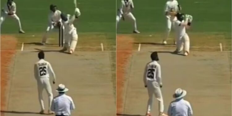 ഒരോവറിൽ-6-സിക്സ്;-യുവരാജിനെ-അനുസ്മരിപ്പിക്കുന്ന-പ്രകടനവുമായി-വംശി-കൃഷ്ണ;-വീഡിയോ