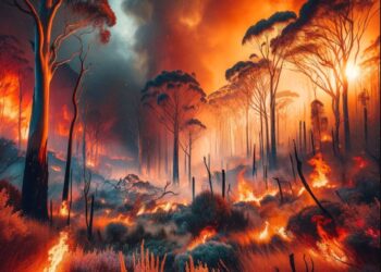 വിക്ടോറിയയിൽ വൻ തീപിടിത്തം; നൂറുകണക്കിന് വീടുകൾ അപകടത്തിൽ !