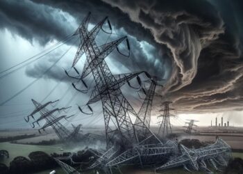 വിക്ടോറിയ  സംസ്ഥാനത്തുടനീളം കൊടുങ്കാറ്റും, പേമാരിയും.