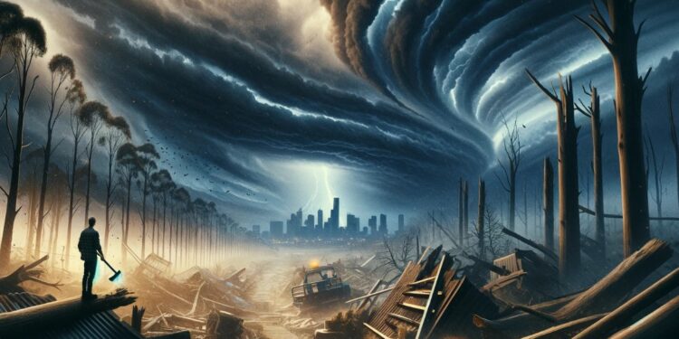 നാളെ (വ്യാഴാഴ്ച്ച) വിക്ടോറിയയിൽ വീണ്ടും അപകടകരമായ കൊടുങ്കാറ്റ്,പേമാരി മുന്നറിയിപ്പ്