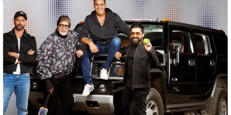 ഐഎസ്‌പിഎൽ-ഉദ്ഘാടനത്തിൽ-ചുവടുവച്ച്-സച്ചിൻ-ടെണ്ടുൽക്കർ,-സൂര്യ,-രാം-ചരൺ,-അക്ഷയ്-കുമാർ;-വീഡിയോ