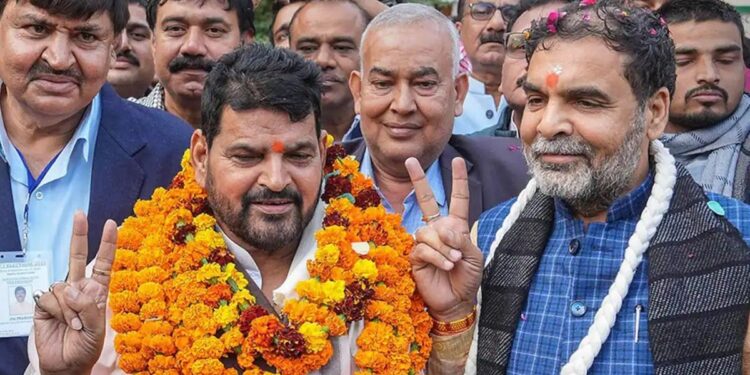 ഗുസ്തി-ഫെഡറേഷന്റെ-നിയന്ത്രണം-തിരിച്ചുപിടിച്ച്-ബ്രിജ്-ഭൂഷണിന്റെ-അനുയായി