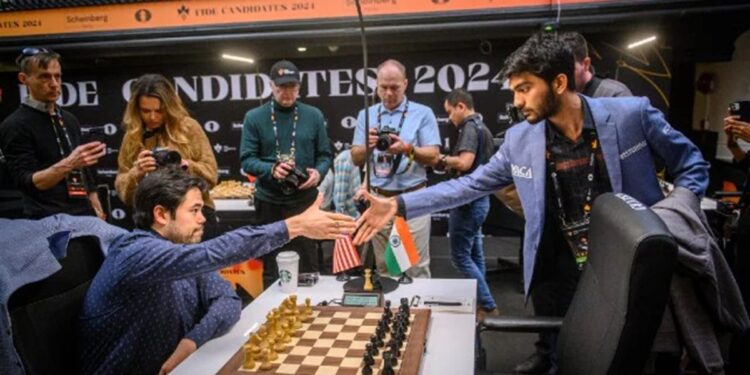 ലോക-ചെസ്സ്-ചാമ്പ്യൻഷിപ്പിൽ-നിലവിലെ-ലോക-ജേതാവിന്-വെല്ലുവിളിയായ-ഇന്ത്യൻ-കൗമാര-താരം-ആരാണ്?