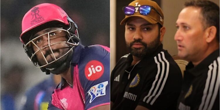 സഞ്ജു-സാംസൺ-പ്ലേയിങ്-ഇലവനില്‍-എത്താൻ-കാരണം-വെളിപ്പെടുത്തി-അജിത്-അഗാര്‍ക്കര്‍