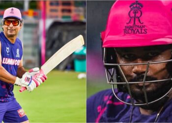 സഞ്ജു-സാംസണിന്റെ-വിവാദ-പുറത്താകലില്‍-ആദ്യമായി-പ്രതികരിച്ച്-സംഗക്കാര:-sanju-samson-catch