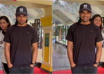 ‘കരിങ്കാളി-ട്രെൻഡി’നൊപ്പം-ഇന്ത്യയുടെ-ഒളിമ്പിക്-സ്വർണ്ണ-മെഡൽ-ജേതാവും;-ഒപ്പമുള്ള-സുന്ദരിയാരാ?