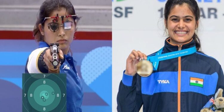 ഒളിമ്പിക്സിൽ-ഇന്ത്യക്ക്-ആദ്യ-മെഡൽ;-ചരിത്രം-കുറിച്ച്-മനു-ഭാക്കർ