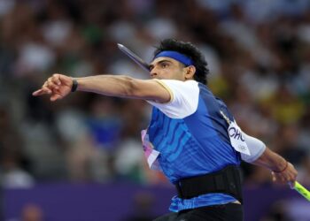 പാരീസ്-ഒളിമ്പിക്‌സ്;-വെള്ളിതിളക്കത്തിൽ-നീരജ്