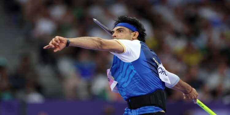 പാരീസ്-ഒളിമ്പിക്‌സ്;-വെള്ളിതിളക്കത്തിൽ-നീരജ്