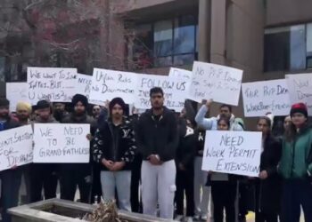 കാനഡയിൽ-ഇന്ത്യൻ-വിദ്യാർഥി-പ്രതിഷേധം