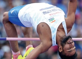 പാരാലിമ്പിക്‌സിൽ-ഇന്ത്യയുടെ-സ്വർണക്കുതിപ്പ്‌-;-പ്രവീണിന്‌- സ്വർണം