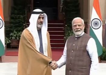 ഇന്ത്യൻ-പ്രധാനമന്ത്രിയും-അബുദാബി-കിരീടാവകാശിയും-കൂടിക്കാഴ്ച-നടത്തി