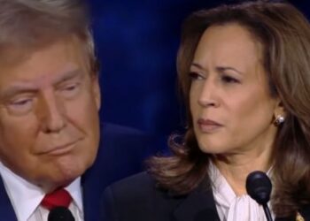 തീ-പാറി-പ്രസിഡൻഷ്യൽ-സംവാദം-;-കമലയ്ക്ക്-കൈയടി