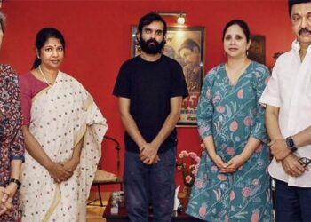 യെച്ചൂരിയുടെ-കുടുംബാംഗങ്ങളെ-സന്ദർശിച്ച്‌-സ്‌റ്റാലിൻ