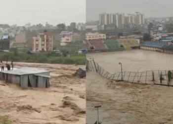 നേപ്പാളിൽ-കനത്ത-മഴയും-പ്രളയവും:-129-മരണം,-62-പേരെ-കാണാതായി